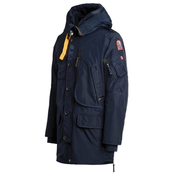 Parajumpers - Kodiak - Lange Daunenjacke Mit Kapuze In Marineblau - Image 3