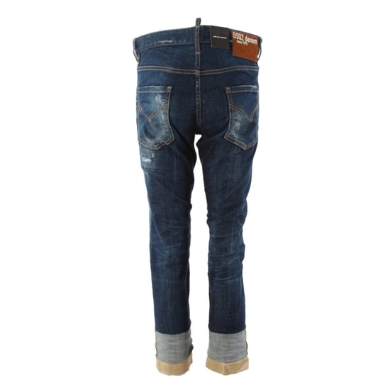 Dsquared2 Cool Guy - Kurze Jeanshose In Dunkelblau - Image 2