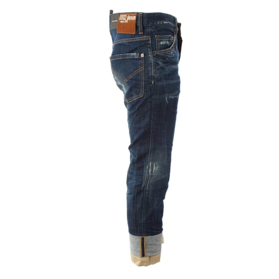 Dsquared2 Cool Guy - Kurze Jeanshose In Dunkelblau - Image 3