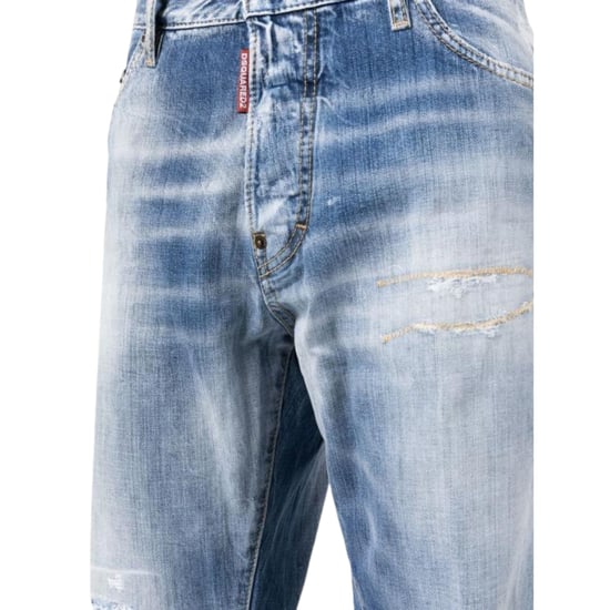 Dsquared2 - Blaue Jeanshose Im Roadie-jeans-stil - Image 3