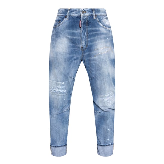 Dsquared2 - Tailored Combat Jeans - Blaue Jeanshose - Image 1