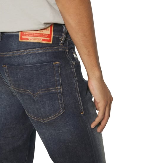 Diesel Tepphar-x Dunkelblaue Jeanshose - Image 2