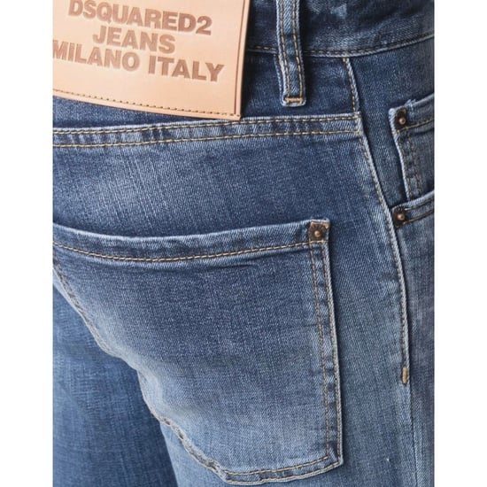 Dsquared2 - Cool Guy - Kurze Blaue Jeanshose - Image 3