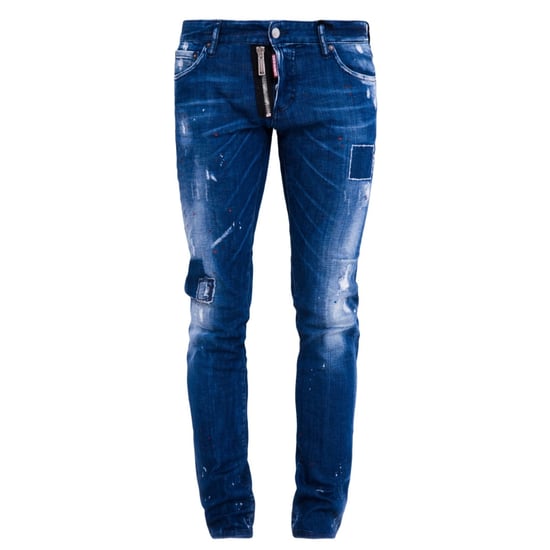 Dsquared2 - Schmale Jeanshose In Blau - Image 1