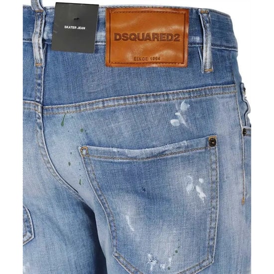 Dsquared2 Skater Jeans Hellblaue Jeanshose - Image 3