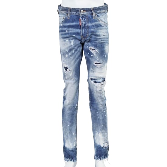 Dsquared2 - Cool Guy - Jeanshose In Blau Mit Used-look - Image 1