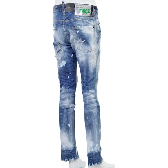Dsquared2 - Cool Guy - Jeanshose In Blau Mit Used-look - Image 4