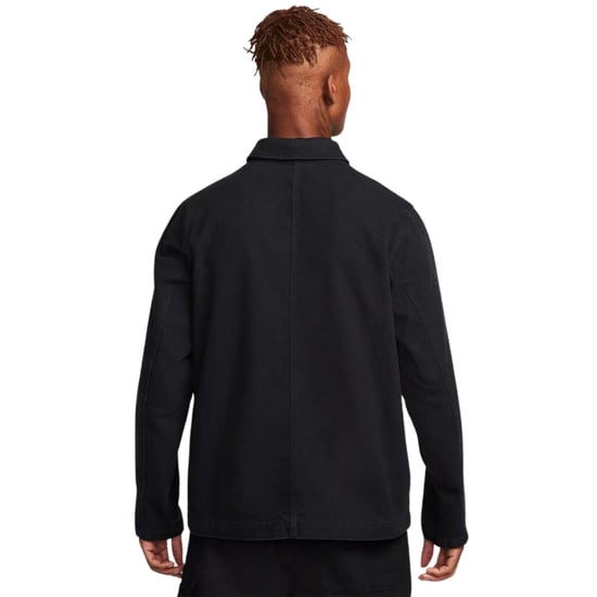 Nike Plain Black Overshirt - Image 3