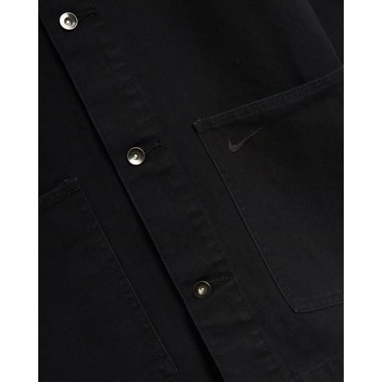 Nike Plain Black Overshirt - Image 4