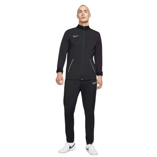 Nike Trainingsanzug-set Mit Weißem Liniendetail In Schwarz - Image 2