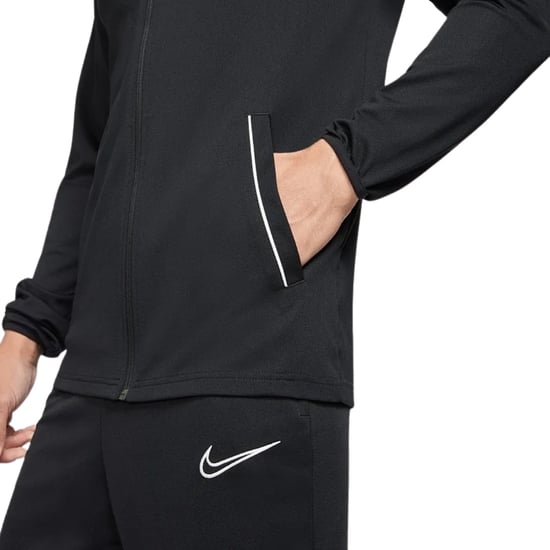 Nike Trainingsanzug-set Mit Weißem Liniendetail In Schwarz - Image 5
