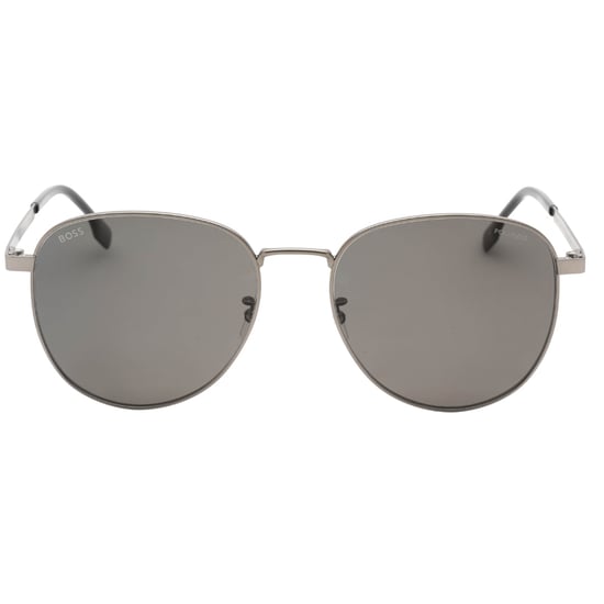 Hugo Boss Sonnenbrille In Grau Mit Matten Pz-gläsern In Dunklem Ruthenium Für Herren - Image 1