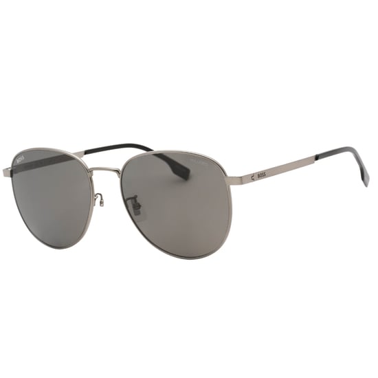 Hugo Boss Sonnenbrille In Grau Mit Matten Pz-gläsern In Dunklem Ruthenium Für Herren - Image 2