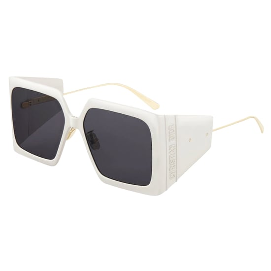 Dior Diorsolar - Sonnenbrille Mit Elfenbeinfarbenem Rahmen Und Dunkelgrauen Gläsern - Image 2