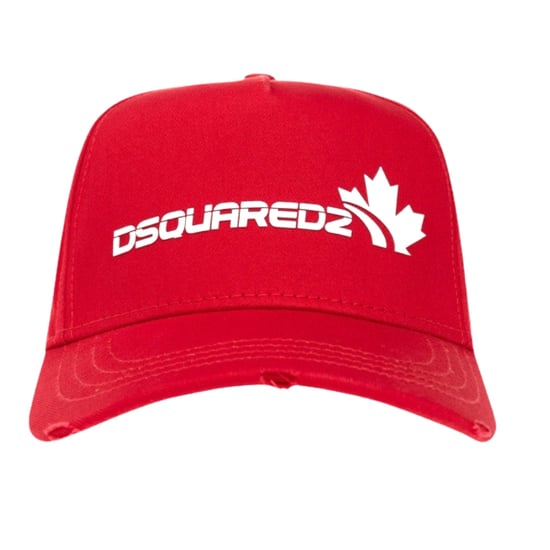 Dsquared2 Weiße Logo-familie Roter Hut - Image 1