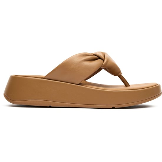 Fitflop F-knot Weiches Leder Zehensteg-Sandalen - Image 1