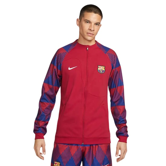 Nike 23/24 Barcelona Rote Trainingsjacke Mit Reißverschluss - Image 2
