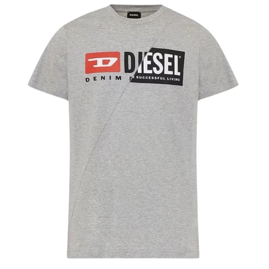 Diesel - T-shirt „cuty Design" In Grau - Image 1