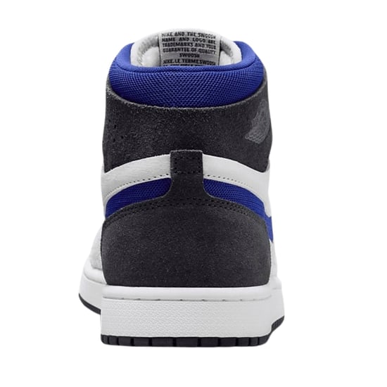 Nike Air Jordan 1 Zm Air Blaue Details Weiße Turnschuhe - Image 5
