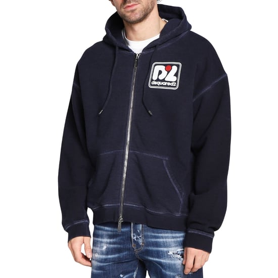 Dsquared2 - Hercalina Fit - Dunkelmarineblauer Hoodie - Image 3