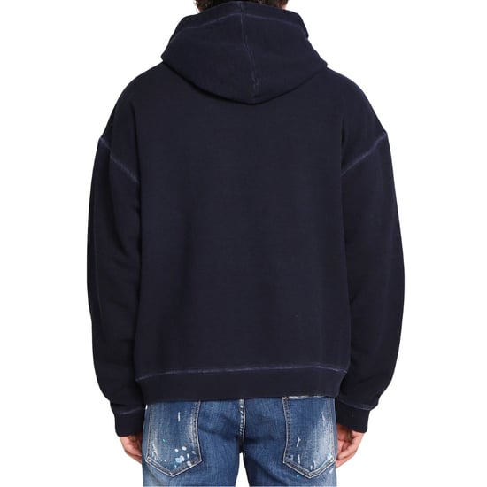 Dsquared2 - Hercalina Fit - Dunkelmarineblauer Hoodie - Image 4