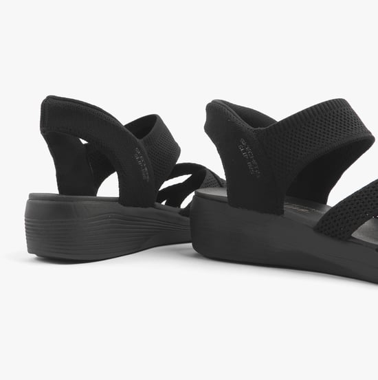 Skechers Arya - Cooling Off Damen Sandalen Schwarz - Image 5