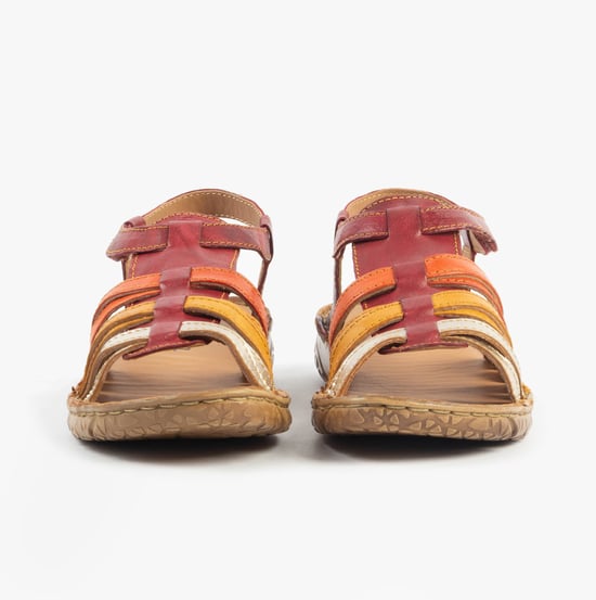 Josef Seibel Ivy 02 Damen Sandalen Rot-Multi - Image 4