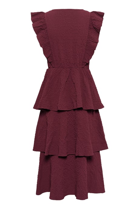 Kleid TulaPW Gerade Passform bordo - Image 5