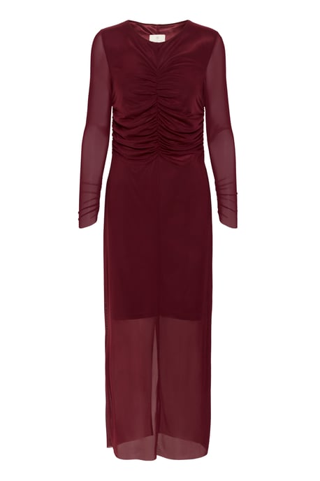 Kleid KAchai Slim fit bordo - Image 4