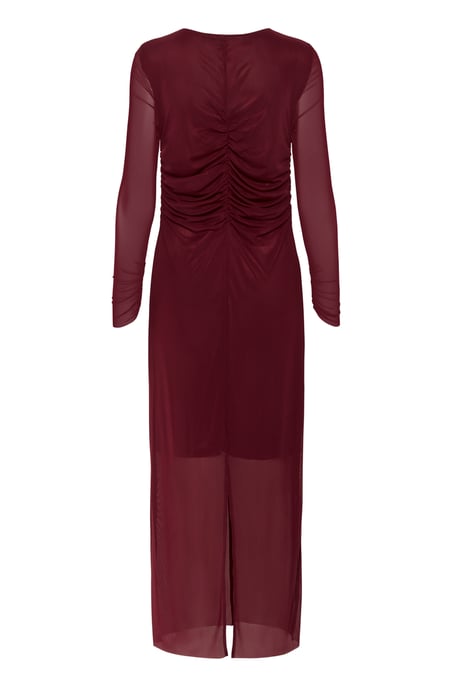 Kleid KAchai Slim fit bordo - Image 5