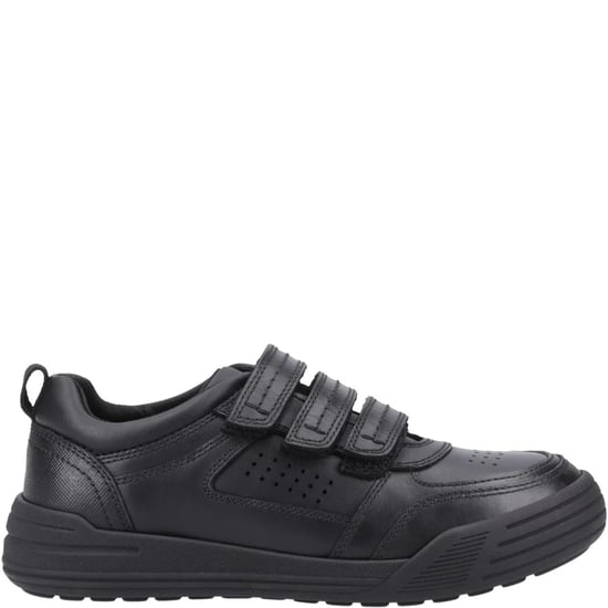 Hush Puppies Scott Jungen Leder-Schulschuhe Schwarz - Image 3