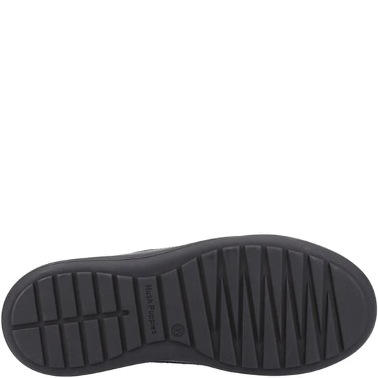 Hush Puppies Scott Jungen Leder-Schulschuhe Schwarz - Image 5