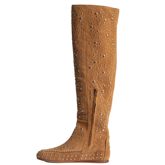 SWCT00791 Kniehohe Wildlederstiefel für Damen - Image 3