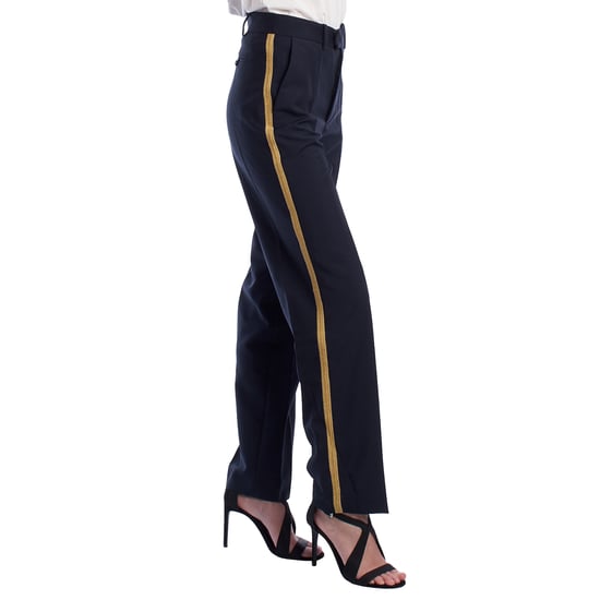 Damenhose mit geradem Bein und Bügelfalten WJCT0102F - Image 3