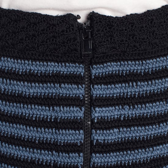 Häkelstrickrock KWSK00009 für Damen - Image 2