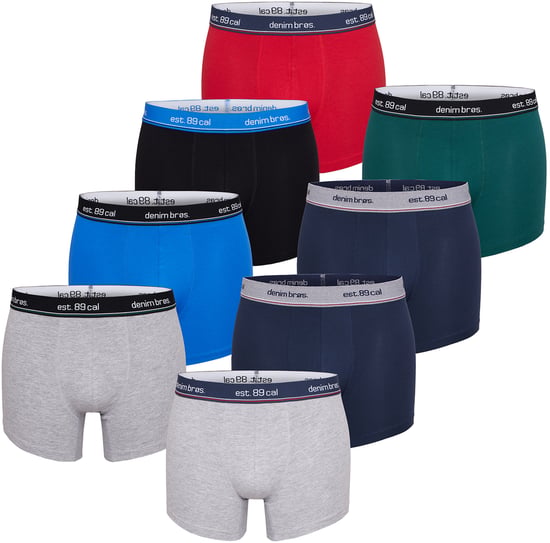Retro Boxer Mix Colors 8-Pack - Image 1