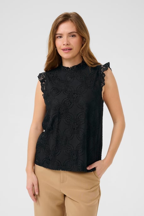 Ärmellose Bluse CUsigla Relaxed fit black - Image 3