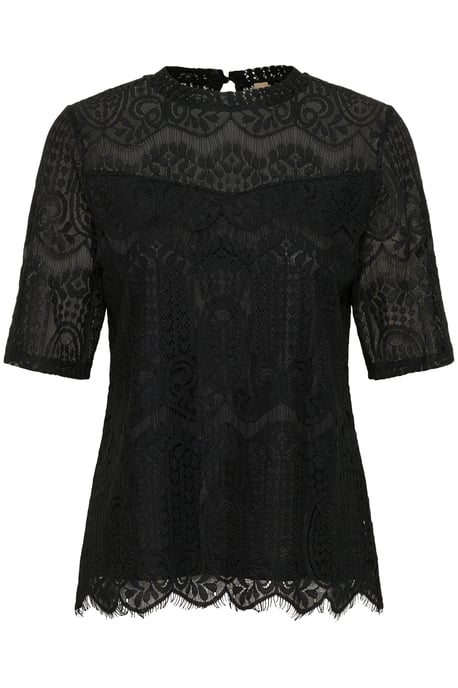 Kurzarm-Bluse CUulia Slim fit black - Image 4