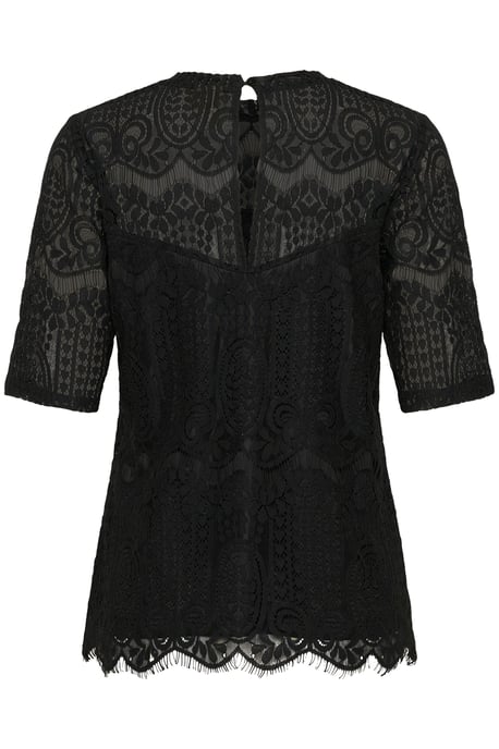 Kurzarm-Bluse CUulia Slim fit black - Image 5