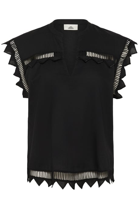 Ärmellose Bluse KBOmmi Straight fit black - Image 4