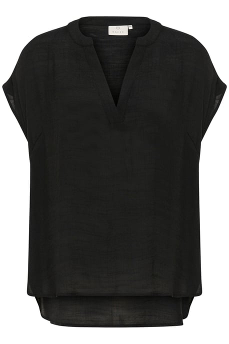 Kurzarm-Bluse KAanja Regular fit black - Image 4