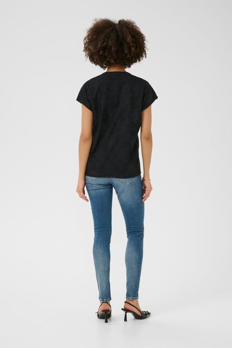 Kurzarm-Bluse CUsigla Relaxed fit - Image 2