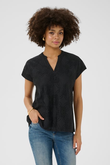 Kurzarm-Bluse CUsigla Relaxed fit - Image 3