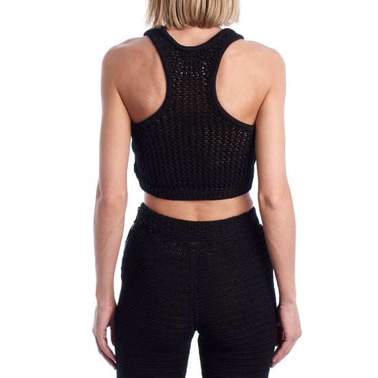 KWTT00103 Durchbrochenes Stricktop für Damen - Image 4