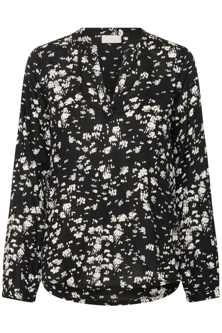 Langarm-Bluse KAbeathe Regular fit black white - Image 4