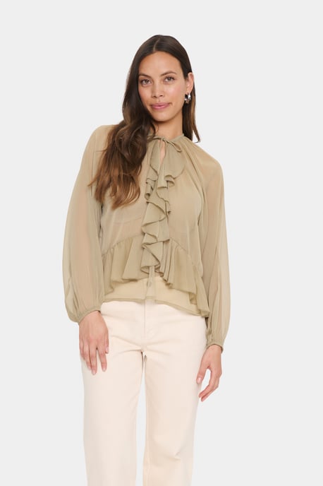 Langarm-Bluse JacelynSZ Lockere Passform - Image 2