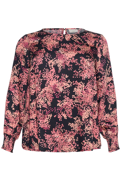 Langarm-Bluse KCjeanetta Regular fit black red - Image 4