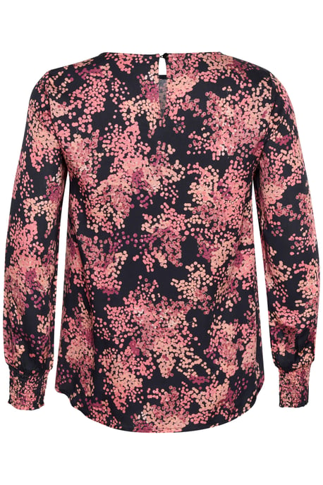 Langarm-Bluse KCjeanetta Regular fit black red - Image 5