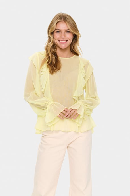 Langarm-Bluse LabelleSZ Gerade Passform - Image 2
