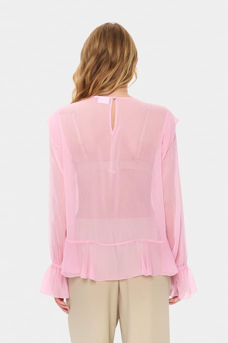 Langarm-Bluse LabelleSZ Gerade Passform - Image 2